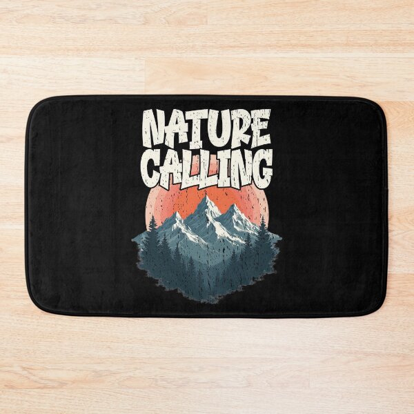 Item preview, NATURE CALLING hiking camping camper hiker adventurer wilderness adventures  designed and sold by Jt41.