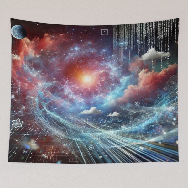 Item preview, Abstract Space Matrix Fusion designed and sold by Imaginarium of Chaos falcon88 .