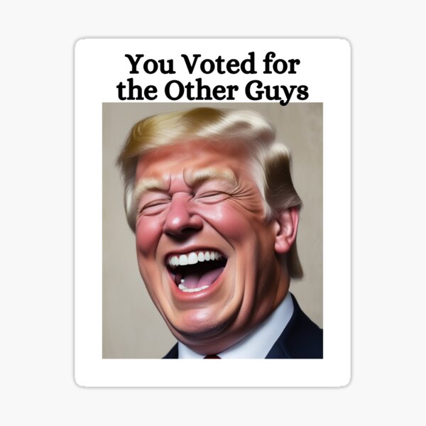 Item preview, President Donald Trump Laughing designed and sold by TeeTimeTee.