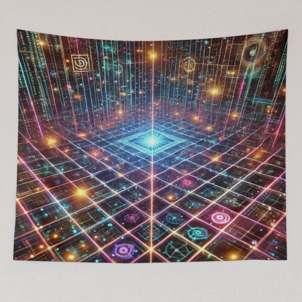 Item preview, Neon Galactic 3D Web designed and sold by Imaginarium of Chaos falcon88 .