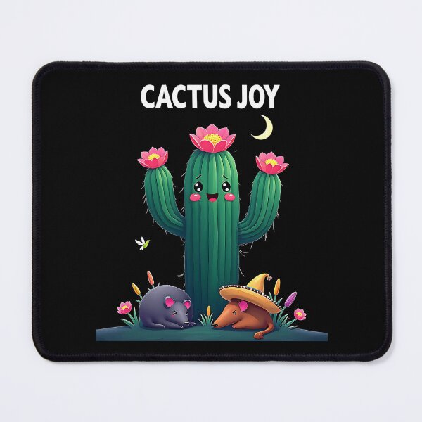 Item preview, Whimsical Cactus Joy with Cute Animals designed and sold by Taans-Creation.