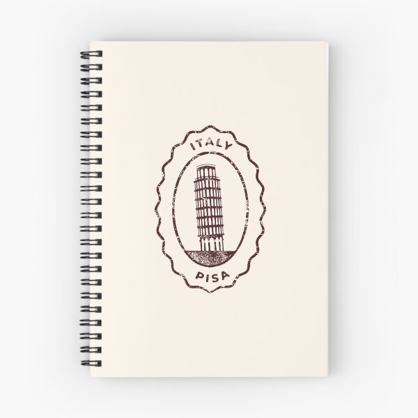 Item preview, Pisa Italy - Textured stamp designed and sold by PeachyLitchi.