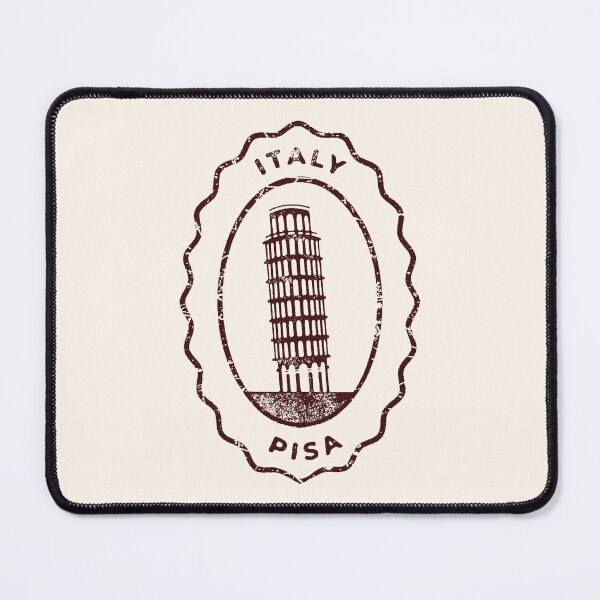 Item preview, Pisa Italy - Textured stamp designed and sold by PeachyLitchi.
