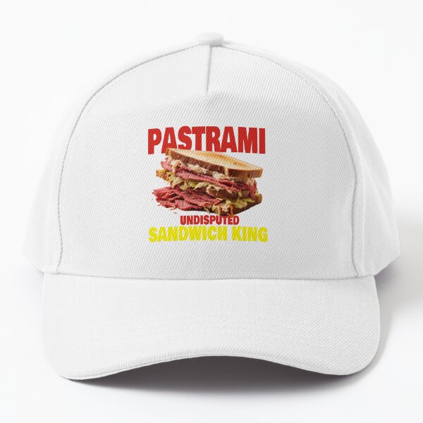 Vista previa del artículo con la obra «REY DEL SÁNDWICH DE PASTRAMI», diseñado y vendido por CGO143 Design Factory.