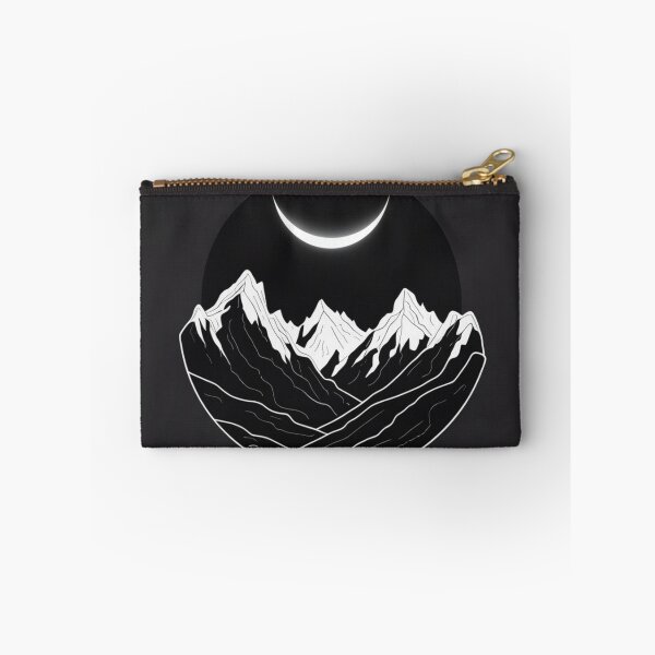 Item preview, Moonlit Peaks: Minimalist Nightscape designed and sold by Spicex2.