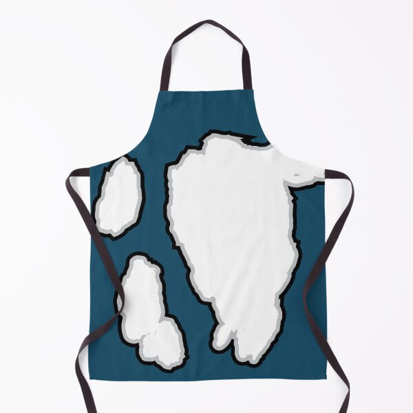 Aperçu de l'œuvre Motif vache blanche | Motif peau de vache bleu royal créée et vendue par PatternPen.