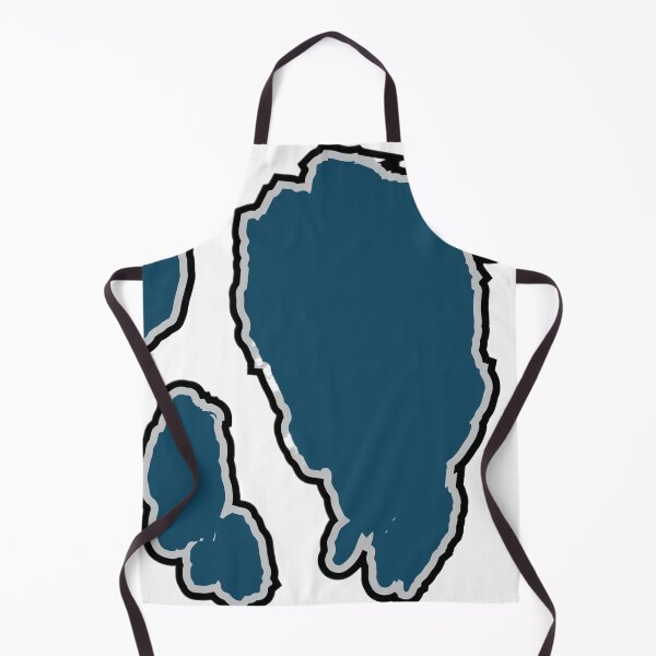 Item preview, Gran estampado de vaca azul real | Estampado de piel de vaca blanca designed and sold by PatternPen.