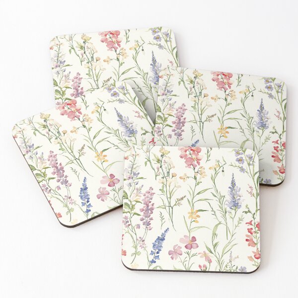 Item preview, Watercolor Native French Flora, Flower, Wild Flowers, Bush Flowers  designed and sold by PapuruDesigns.