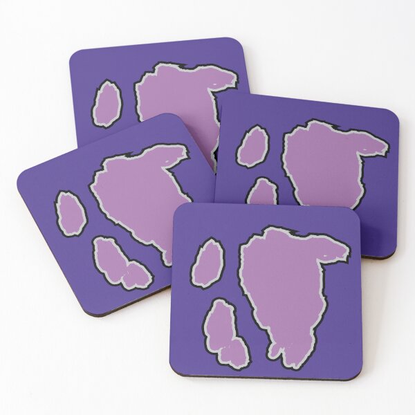 Item preview, Big Violet Cow Pattern | Purple Cowhide Pattern designed and sold by PatternPen.