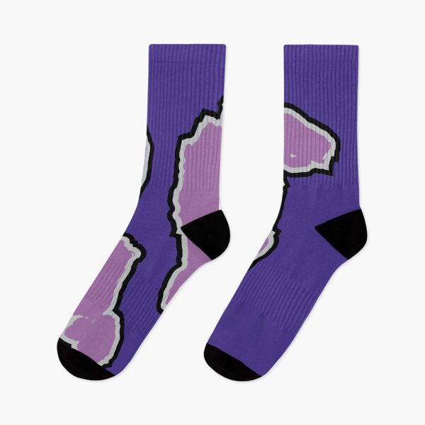 Aperçu de l'œuvre Motif vache violette | Motif peau de vache violette créée et vendue par PatternPen.