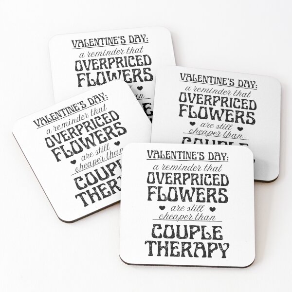 Item preview, Overpriced Flowers and Couple Therapy | Cynic Valentine's Day designed and sold by ObsidianDaz.