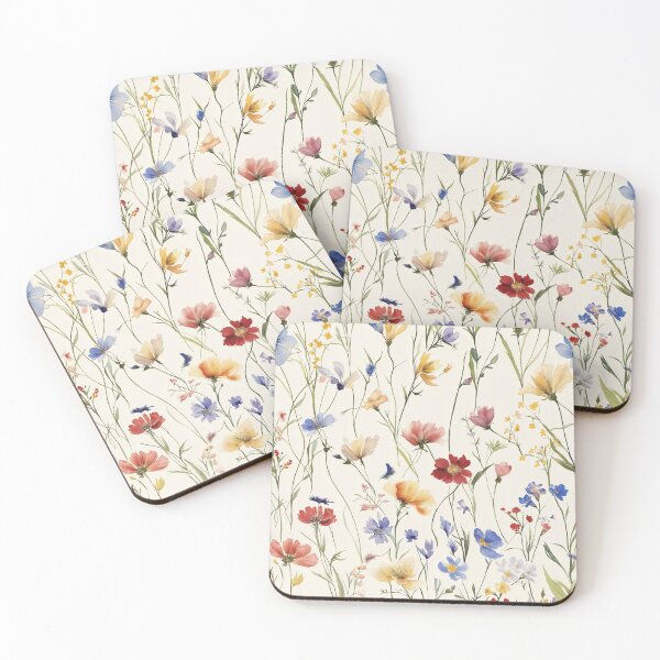 Item preview, Watercolor Native French Flora, Flower, Wild Flowers, Bush Flowers  designed and sold by PapuruDesigns.