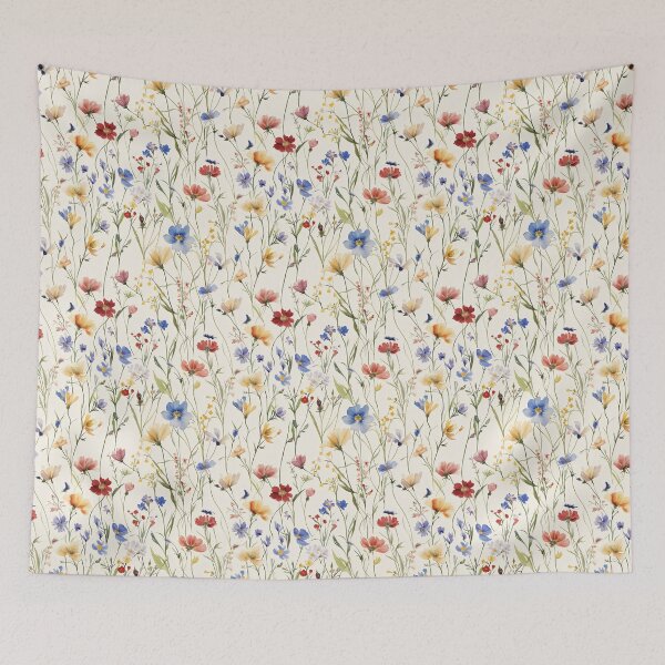 Item preview, Watercolor Native French Flora, Flower, Wild Flowers, Bush Flowers  designed and sold by PapuruDesigns.