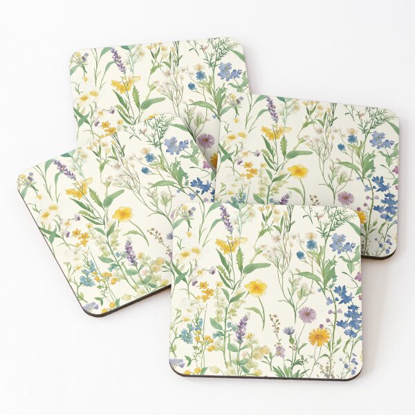 Item preview, Watercolor Native French Flora, Flower, Wild Flowers, Bush Flowers  designed and sold by PapuruDesigns.