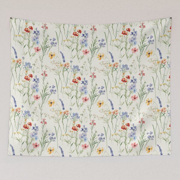 Item preview, Watercolor Native French Flora, Flower, Wild Flowers, Bush Flowers  designed and sold by PapuruDesigns.