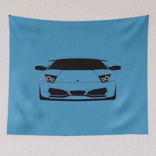 Item preview, Murciélago With Clear Side Markers, V12, Bull, Italian, Italia, Sant'Agata Bolognese, German, Performance, Exotic, Hypercar Vibes, Timeless, Car Enthusiast, Gift Ideas, Legend, Power, Raging Bull designed and sold by UPPrints.