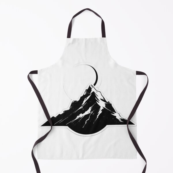Item preview, Moonlit Mountain Silhouette designed and sold by Spicex2.