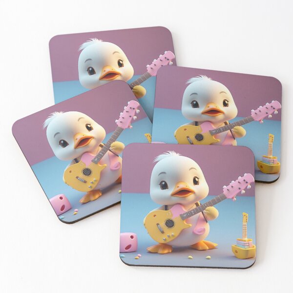 Item preview, Adorable Duckling's Music Lesson designed and sold by Prachodayat Artworks.