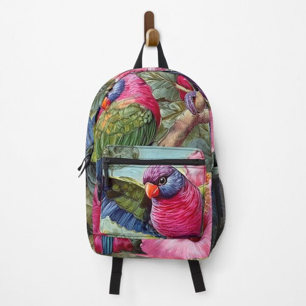 Item preview, Hibiscus and lorikeets designed and sold by andreisky.