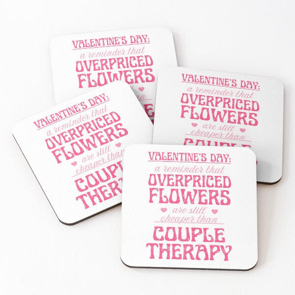 Item preview, Overpriced Flowers and Couple Therapy | Anti-Valentine's designed and sold by ObsidianDaz.