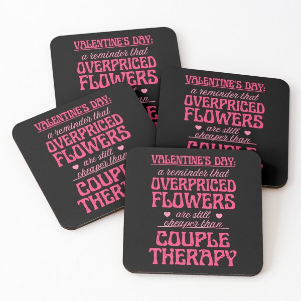 Item preview, Overpriced Flowers and Couple Therapy | Cynic Valentine's Day designed and sold by ObsidianDaz.