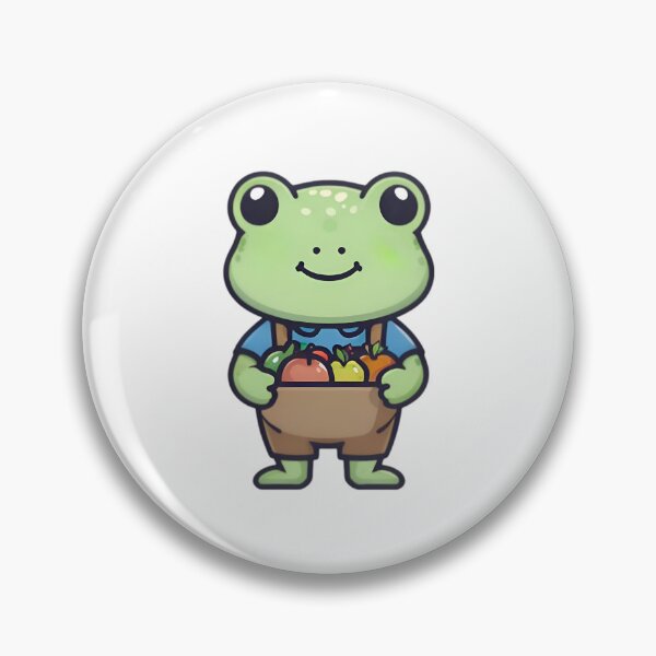 Item preview, A Cute Grocer Frog designed and sold by DWorriBHappi.