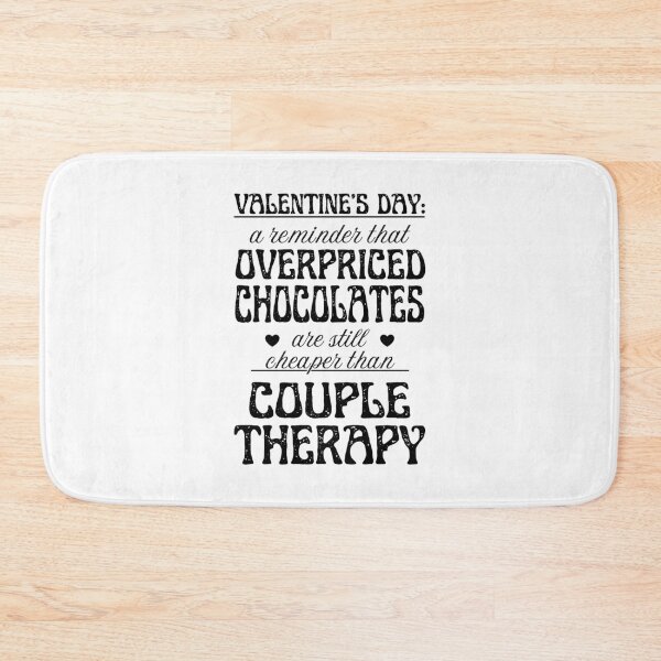 Item preview, Overpriced Chocolate and Couple Therapy | Cynic Valentine's Day designed and sold by ObsidianDaz.