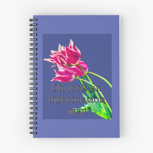 Item preview, Anti fascist, Oh look an information war, flowers blooming  designed and sold by aadventures.