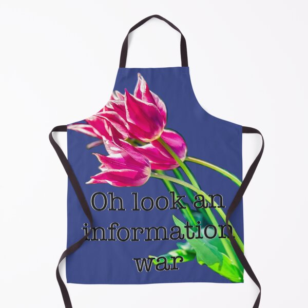 Item preview, Anti fascist, Oh look an information war, flowers blooming designed and sold by aadventures.