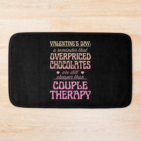Item preview, Overpriced Chocolate and Couple Therapy | Cynic Valentine's Day designed and sold by ObsidianDaz.