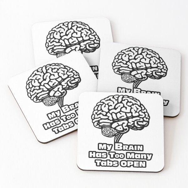 Item preview, My Brain Has Too Many Tabs Open 2 designed and sold by Tom-Johnson.
