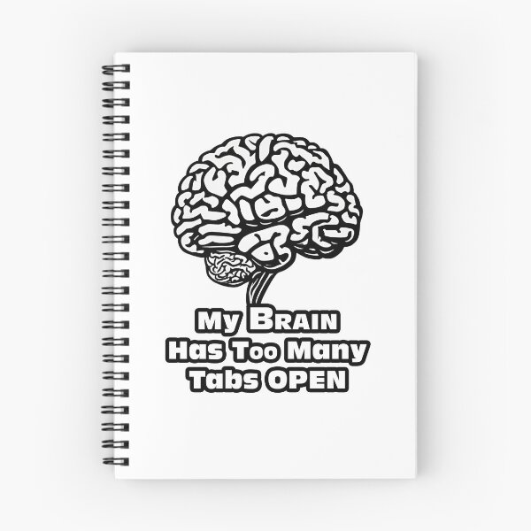 Item preview, My Brain Has Too Many Tabs Open 2 designed and sold by Tom-Johnson.