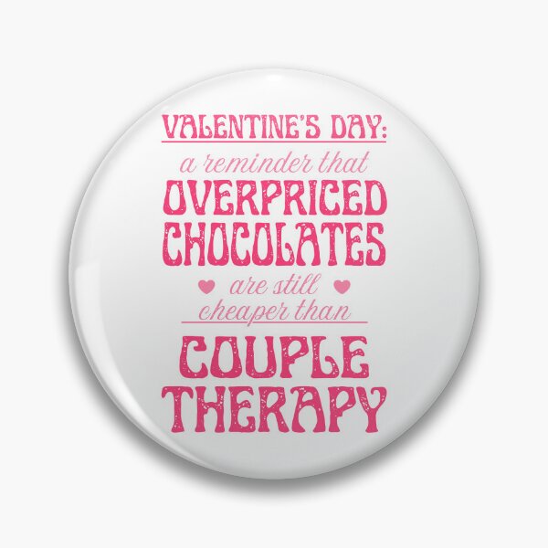 Item preview, Overpriced Chocolate and Couple Therapy | Anti-Valentine's designed and sold by ObsidianDaz.