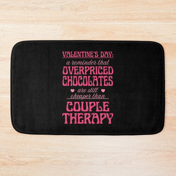 Item preview, Overpriced Chocolate and Couple Therapy | Cynic Valentine's Day designed and sold by ObsidianDaz.