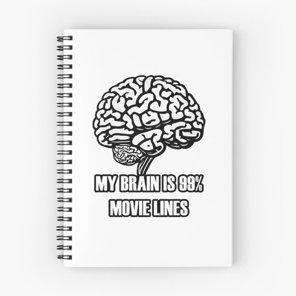Item preview, My Brain is 99% Movie Lines 1 designed and sold by Tom-Johnson.