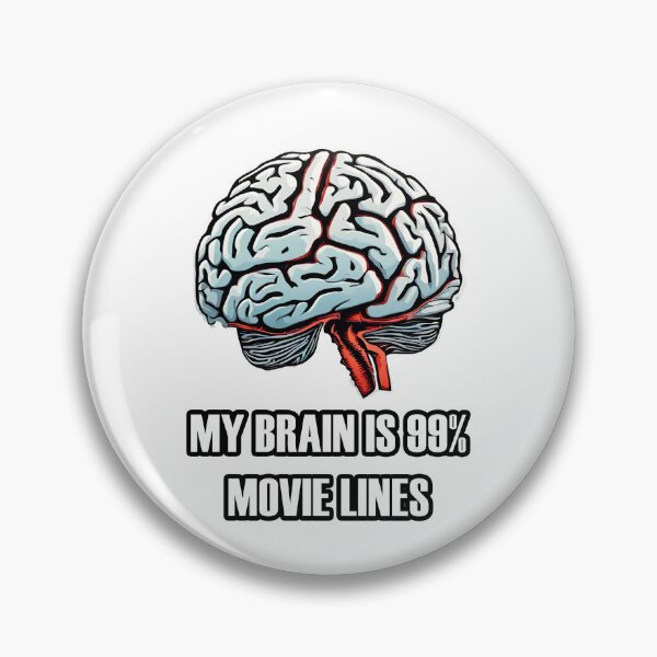 Item preview, My Brain is 99% Movie Lines 2 designed and sold by Tom-Johnson.