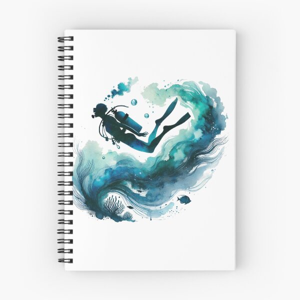 Item preview, Scuba Diver Silhouette designed and sold by Gentle40Winks.