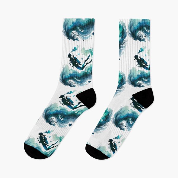 Item preview, Scuba Diver Silhouette designed and sold by Gentle40Winks.