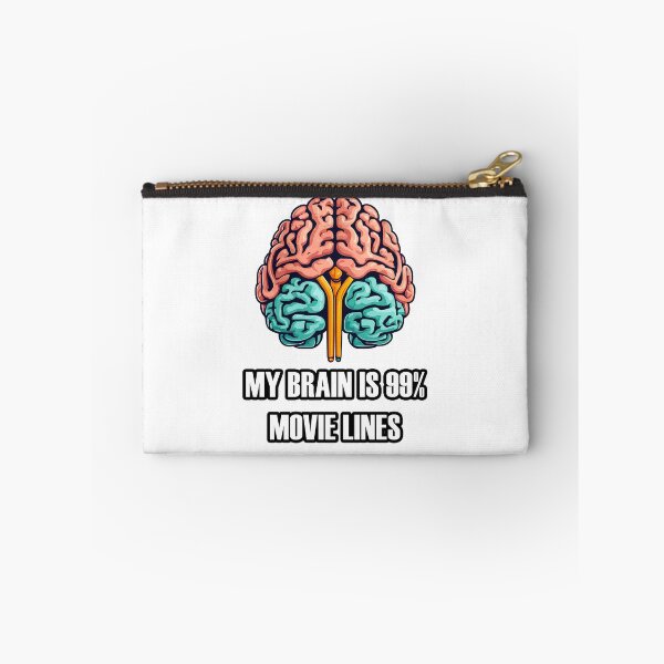 Item preview, My Brain is 99% Movie Lines 3 designed and sold by Tom-Johnson.
