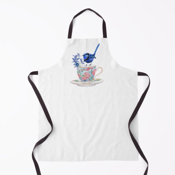 Item preview, Male Blue Wren Teacup designed and sold by PollaPosavec.