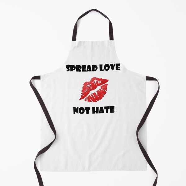 Item preview, Spread Love Not Hate Kiss Emoji designed and sold by TiffanyTTees.