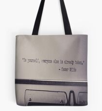 OSCAR WILDE Pop Art Tote Bag