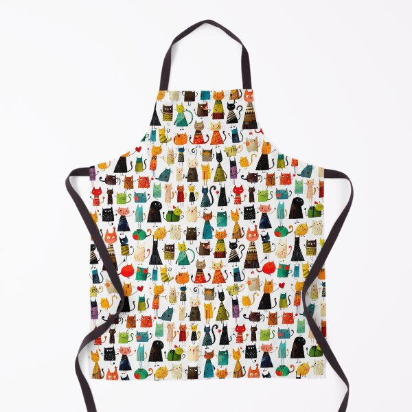 Item preview, Abstract Cats Pattern designed and sold by Domo-Design.