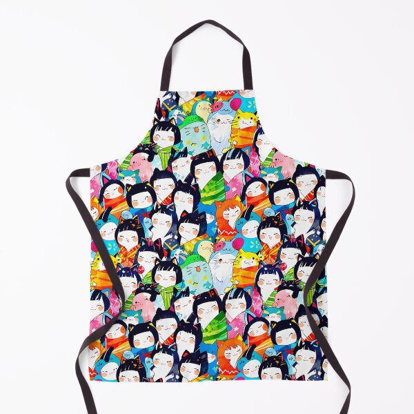Item preview, Kawaii Cats Pattern  designed and sold by Domo-Design.