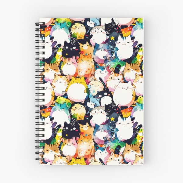 Item preview, Kawaii Cats Pattern  2 designed and sold by Domo-Design.