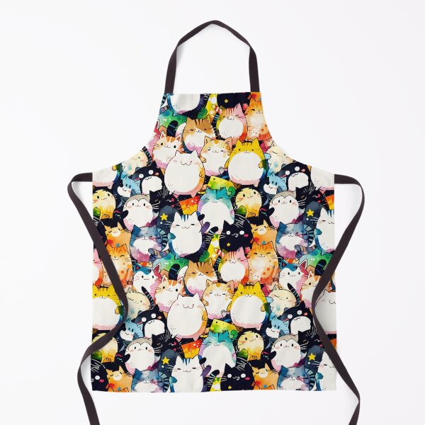 Item preview, Kawaii Cats Pattern  2 designed and sold by Domo-Design.