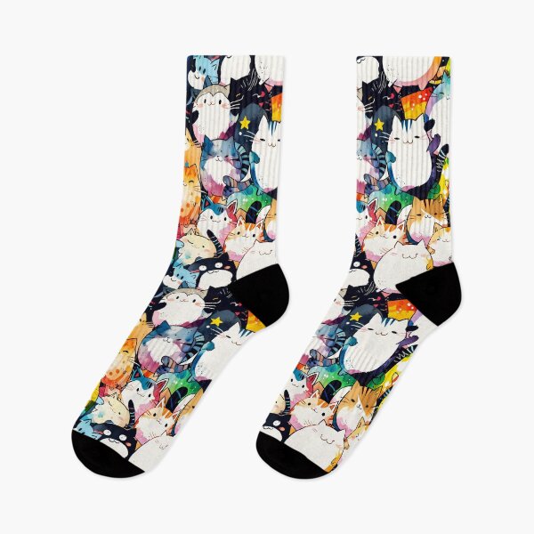 Item preview, Kawaii Cats Pattern  2 designed and sold by Domo-Design.