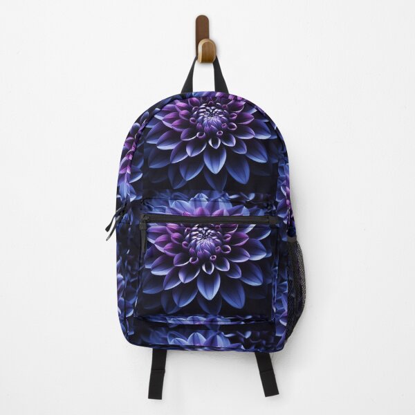 Item preview, indigo dahlia, macro photography designed and sold by Dogandesighn.