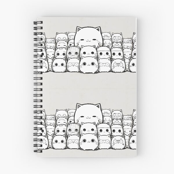 Item preview, Kawaii Cats Pattern  3 designed and sold by Domo-Design.
