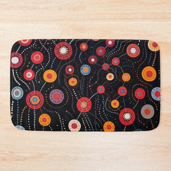 Item preview, Aboriginal Inspired Dot Art - Night Lights designed and sold by GrinGalore.